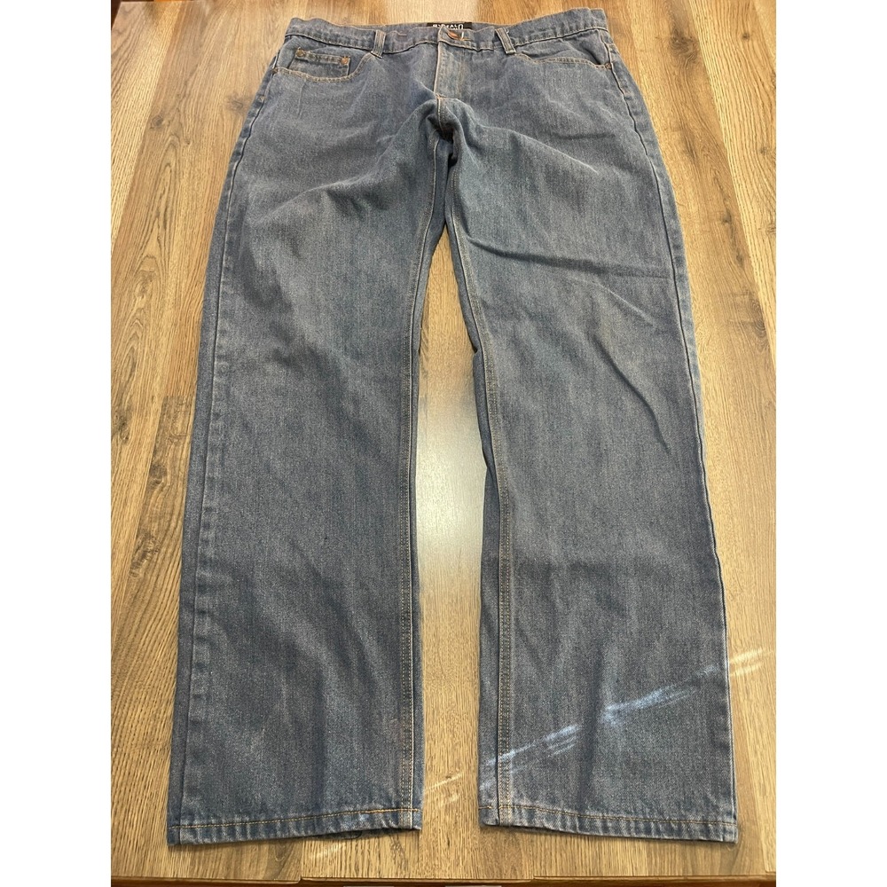 Buffalo Jeans, Men's Size 38/34, Blue, Denim, Straight Leg, Pockets